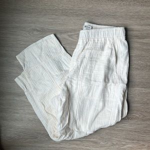 White Madewell pants size medium